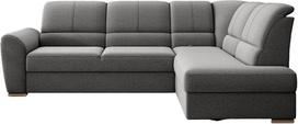 Kampinė sofa Siber Gojo 5, pilka sp., dešininė, 186 x 270 cm x 93 cm