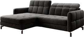 Kampinė sofa Lorelle Kronos 07, ruda sp., kairinė, 160 x 225 cm x 105 cm