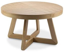 Stalas išskleidžiamas Micadoni Dustin 1, ąžuolo sp., 130 - 230 cm x 130 cm x 76 cm