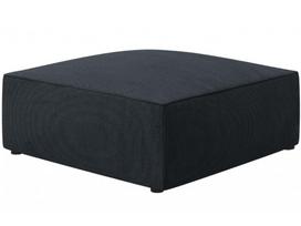 Pufas Micadoni Home Ruby, juoda sp., 93 cm x 93 cm x 40 cm