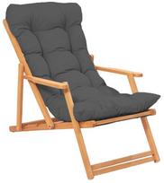 Lauko kėdė Kalune Design MY008, pilka sp., 48 cm x 66 cm x 110 cm