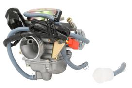 Karbiuratorius IP000523 (4T, Elektrinis, kaklelio skersmuo 24mm) Tinka: CHIŃSKI SKUTER/MOPED/MOTOROWER/ATV