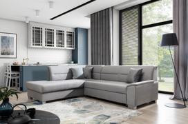 Kampinė sofa Bergen Monolith 84, Monolith 85, pilka sp., kairinė, 208 x 250 cm x 87 cm