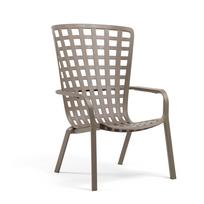 Lauko kėdė Nardi Folio 228333, ruda sp., 92.5 cm x 72 cm x 106.5 - 113 cm