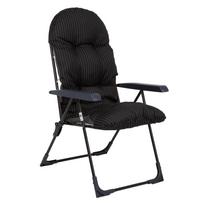 Lauko kėdė Patio Samar C012-07PB, juoda sp., 70 cm x 59 cm x 104 cm