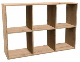Pastatoma lentyna Malax 2x3, ąžuolo sp., 75 cm x 110 cm x 30 cm