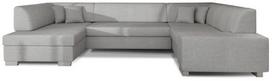 Kampinė sofa Havana Sawana 21, pilka sp., kairinė, 320 x 207 cm x 73 cm