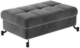 Pufas Lorelle Paros 06, tamsiai pilka sp., 70 cm x 100 cm x 45 cm