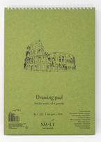 Piešimo popierius Smiltainis Drawing Pad, A4, 290 g/m², balta sp., 29.7 cm x 21 cm, 20 lapų vnt.