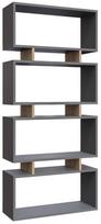 Pastatoma lentyna Kalune Design Langdon 935CMN1217, antracito sp./ąžuolo sp., 161 cm x 25 cm x 72 cm