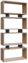 Pastatoma lentyna Kalune Design Langdon 935CMN1219, antracito sp./ąžuolo sp./ruda sp., 161 cm x 25 cm x 72 cm