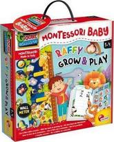 Lavinimo žaislas Lisciani Montessori Baby Grow & Play, įvairių spalvų