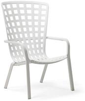 Lauko kėdė Nardi Folio, balta sp., 92.5 cm x 72 cm x 106.5 - 113 cm