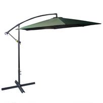 Sodo skėtis Patio, 300 cm, antracito sp./žalia sp.
