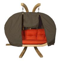 Lauko baldų uždangalas Czillo Swing Pod XL 409618, pilka sp., 130 x 190 cm