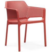 Lauko kėdė Nardi Net, raudona sp., 60.5 cm x 58.5 cm x 80 cm