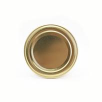 Stiklainių dangtelis Okko PSKO-GOLD25, aukso sp., 82 mm, 25 vnt.
