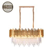 Šviestuvas kabinamas Domoletti Sanna 8XE14 19115P-800, E14, 8 x 40 W, aukso sp./balta sp.