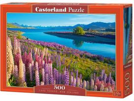 Dėlionė Castorland Lake Tekapo New Zeland 53896, 33 cm x 47 cm, 500 vnt., įvairių spalvų