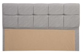 Lovos galvūgalis Kalune Design Vitalia, 120 cm x 7 cm, 97 cm, pilka sp.