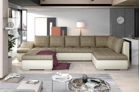Kampinė sofa Giovanni Berlin 03, Soft 33, šviesiai ruda sp., kairinė, 200 x 340 cm x 88 cm