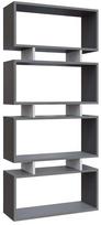 Pastatoma lentyna Kalune Design Langdon 935CMN1216, antracito sp./balta sp., 161 cm x 25 cm x 72 cm
