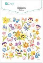 Lipdukas DallPrint Flowers, vaikiški, 24 cm, 10 cm įvairių spalvų