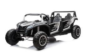 Vaikiškas elektrinis keturratis Lean Toys Buggy A033, balta sp.