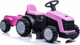 Vaikiškas elektrinis traktorius Lean Toys TR1908T, rožinė sp.