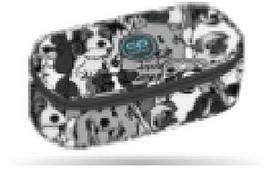 Penalas CoolPack Dogs Planet, 23 cm x 10 cm, juoda sp./pilka sp.