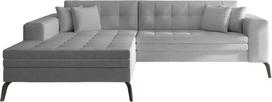 Kampinė sofa Solange Sawana 21, šviesiai pilka sp., kairinė, 196 x 292 cm x 80 cm