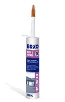 Hermetikas Briko Roof & Facade, 0.29 l, ruda sp.