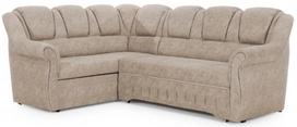 Kampinė sofa Lord II Dora 21, smėlio ruda sp., kairinė, 190 x 243 cm x 105 cm