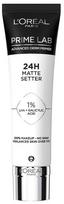 Makiažo bazė L’Oréal Paris Prime Lab 24H Matte Setter, skaidri sp., 30 ml