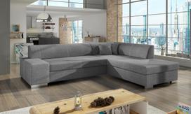 Kampinė sofa Porto Sawana 21, pilka sp., dešininė, 217 x 278 cm x 74 cm