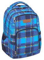 Mokyklinė kuprinė Starpak Chequer, mėlyna sp., 42.5 cm x 32 cm x 12.5 cm