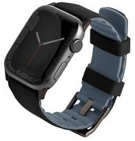 Dirželis Uniq, Linus Apple Watch Series 4/5/6/7/8/SE/SE2 38/40/41mm, juoda sp.
