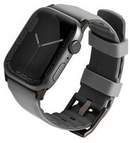 Dirželis Uniq, Linus Apple Watch Series 4/5/6/7/8/SE/SE2 38/40/41mm, pilka sp.