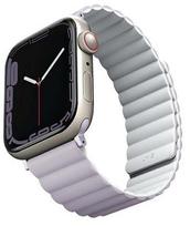 Dirželis Uniq, Revix Apple Watch Series 4/5/6/7/8/SE/SE2 38/40/41mm, balta sp./rožinė sp.