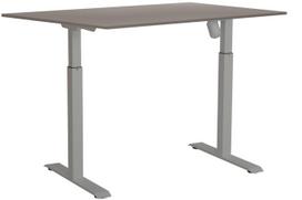 Kompiuterio stalas reguliuojamo aukščio Sun-Flex EasyDesk Adapt I, 140 cm x 80 cm, 70 - 118 cm, balta sp./pilka sp./šviesiai ruda sp.