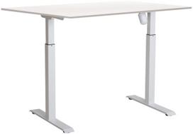 Kompiuterio stalas reguliuojamo aukščio Sun-Flex EasyDesk Adapt I, 160 cm x 80 cm, 70 - 118 cm, balta sp.