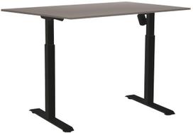 Kompiuterio stalas reguliuojamo aukščio Sun-Flex EasyDesk Adapt I, 160 cm x 80 cm, 70 - 118 cm, juoda sp./pilka sp.