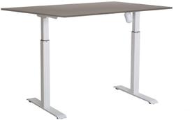 Kompiuterio stalas reguliuojamo aukščio Sun-Flex EasyDesk Adapt I, 160 cm x 80 cm, 70 - 118 cm, balta sp./pilka sp./smėlio sp.
