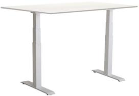 Kompiuterio stalas reguliuojamo aukščio Sun-Flex EasyDesk Adapt VI, 140 cm x 80 cm, 62 - 127 cm, balta sp.