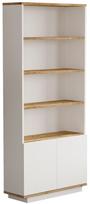 Pastatoma lentyna Kalune Design FR16-AW, ruda sp./balta sp., 168.3 cm x 77.5 cm x 26.8 cm