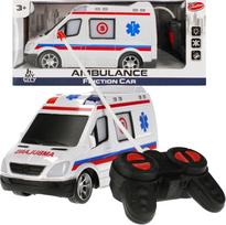 Rc automobilis Mega Creative Friction Car Ambulance 24/48, balta sp.