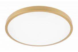 Šviestuvas plafonas GTV Atol LD-ATOL32W-NW-40, LED, 4000 °K, 1 x 32 W, aukso sp./balta sp. / aukso sp.