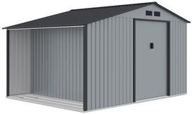 Sodo sandėliukas Madison, 255 cm x 342 cm x 202 cm, pilka sp.
