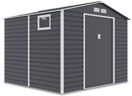 Sodo sandėliukas Montreal, 259 cm x 277 cm x 219 cm, juoda sp.