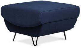 Pufas Silva Velvetmat 40, tamsiai mėlyna sp., 67 cm x 67 cm x 42 cm
